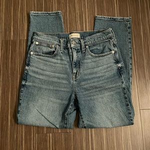 Madewell the High Rise Slim Boy Jean Petite Jeans